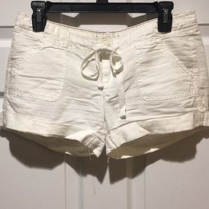 Thin White Shorts